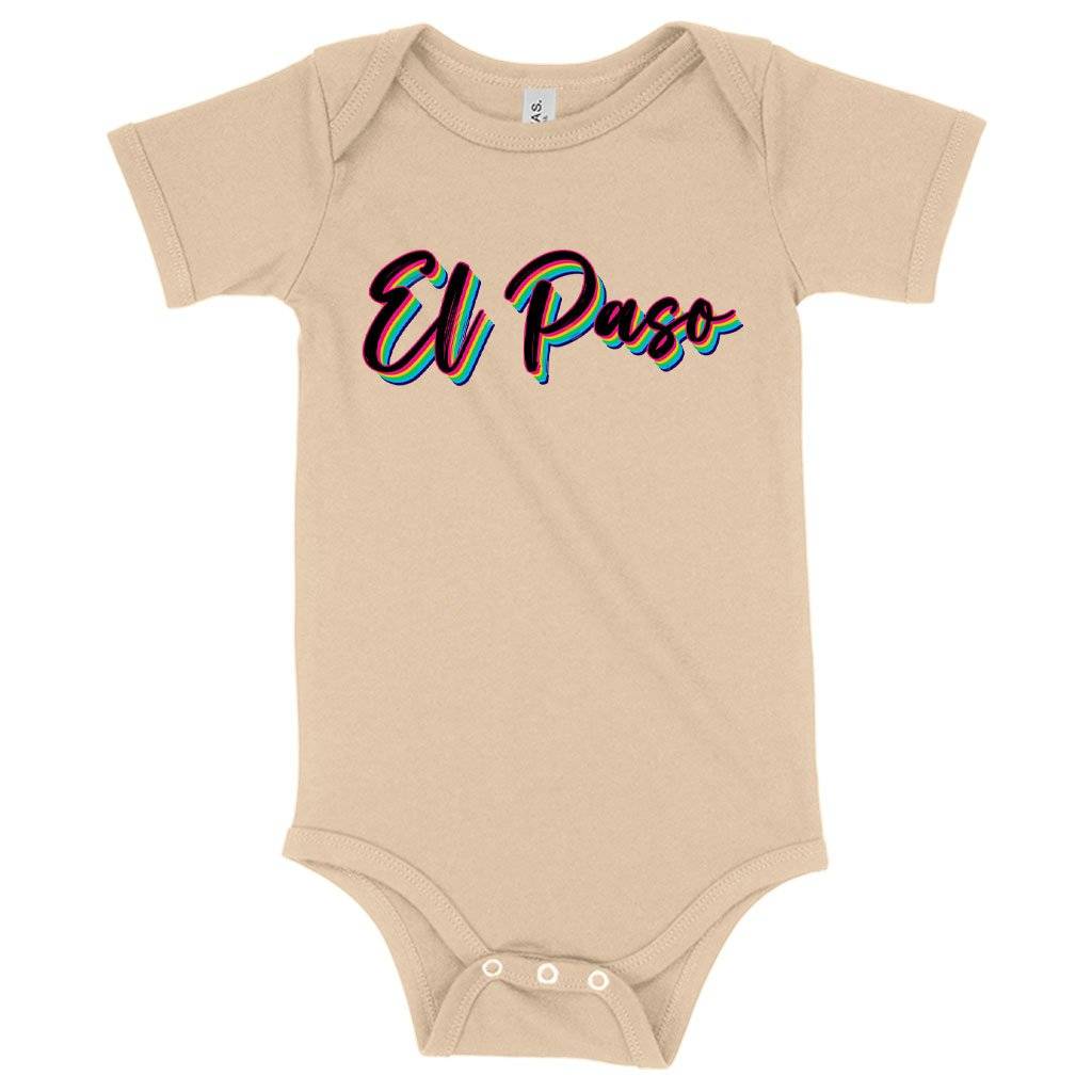 84479-08c452.jpeg Baby Jersey El Paso Onesie - Vintage Onesie Baby Clothing Kids & Baby Color : Heather Columbia Blue|Pink|White