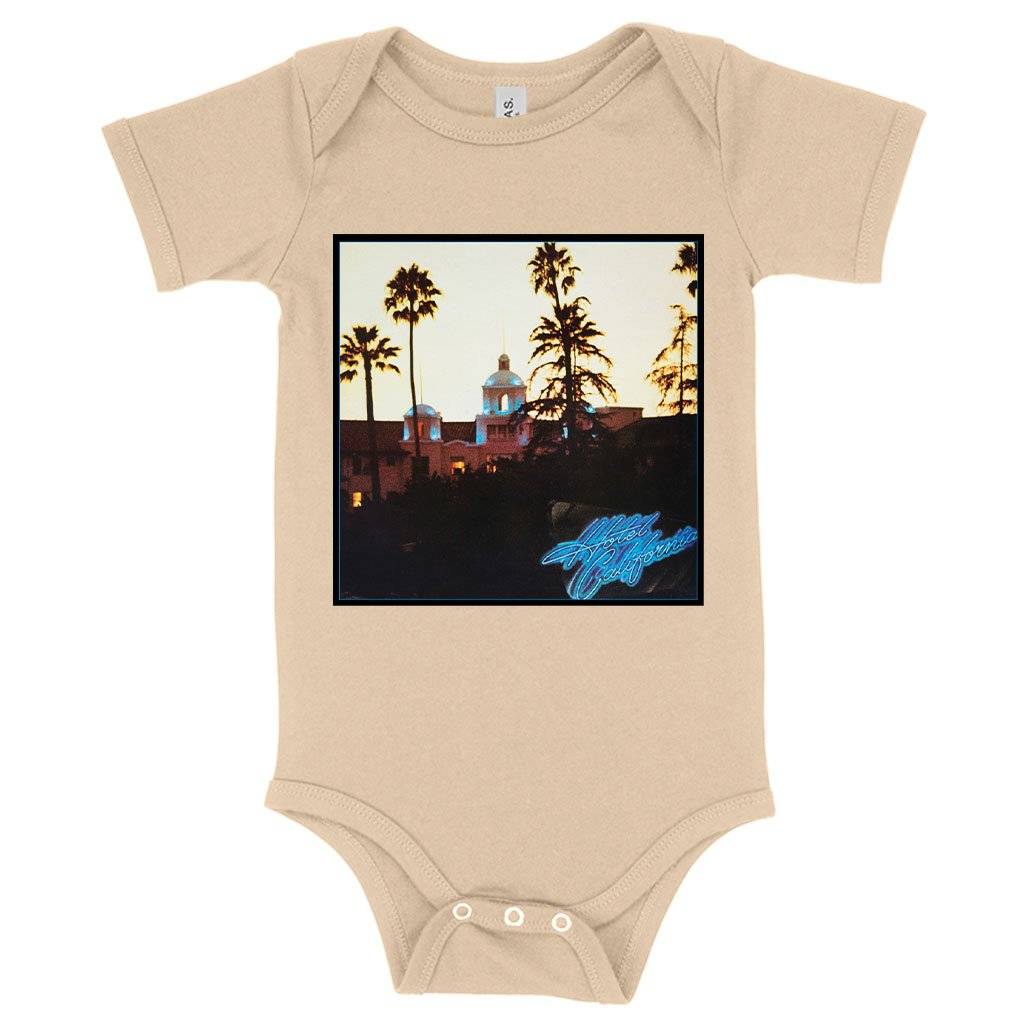 84481-ab99dc.jpeg Baby Jersey Eagles Hotel California Onesie - Vintage Onesies Baby Clothing Kids & Baby Color : Heather Columbia Blue|Heather Dust|Pink