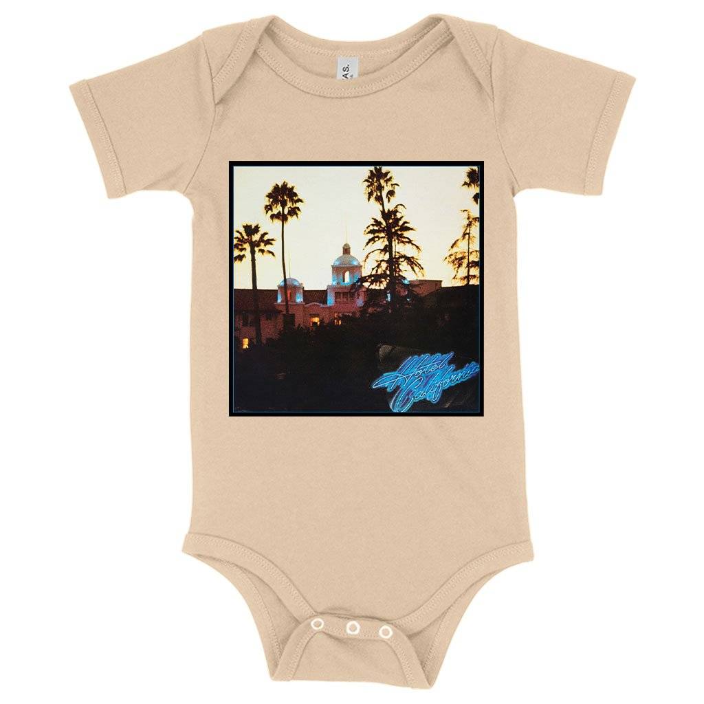 84481-cbdda6.jpeg Baby Jersey Eagles Hotel California Onesie - Vintage Onesies Baby Clothing Kids & Baby Color : Heather Columbia Blue|Heather Dust|Pink