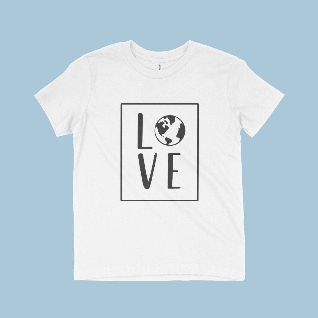 84676-199da7.jpeg Love Earth Kids' Jersey T-Shirt Kids & Baby Kids' Clothing Color : White|Black|Natural