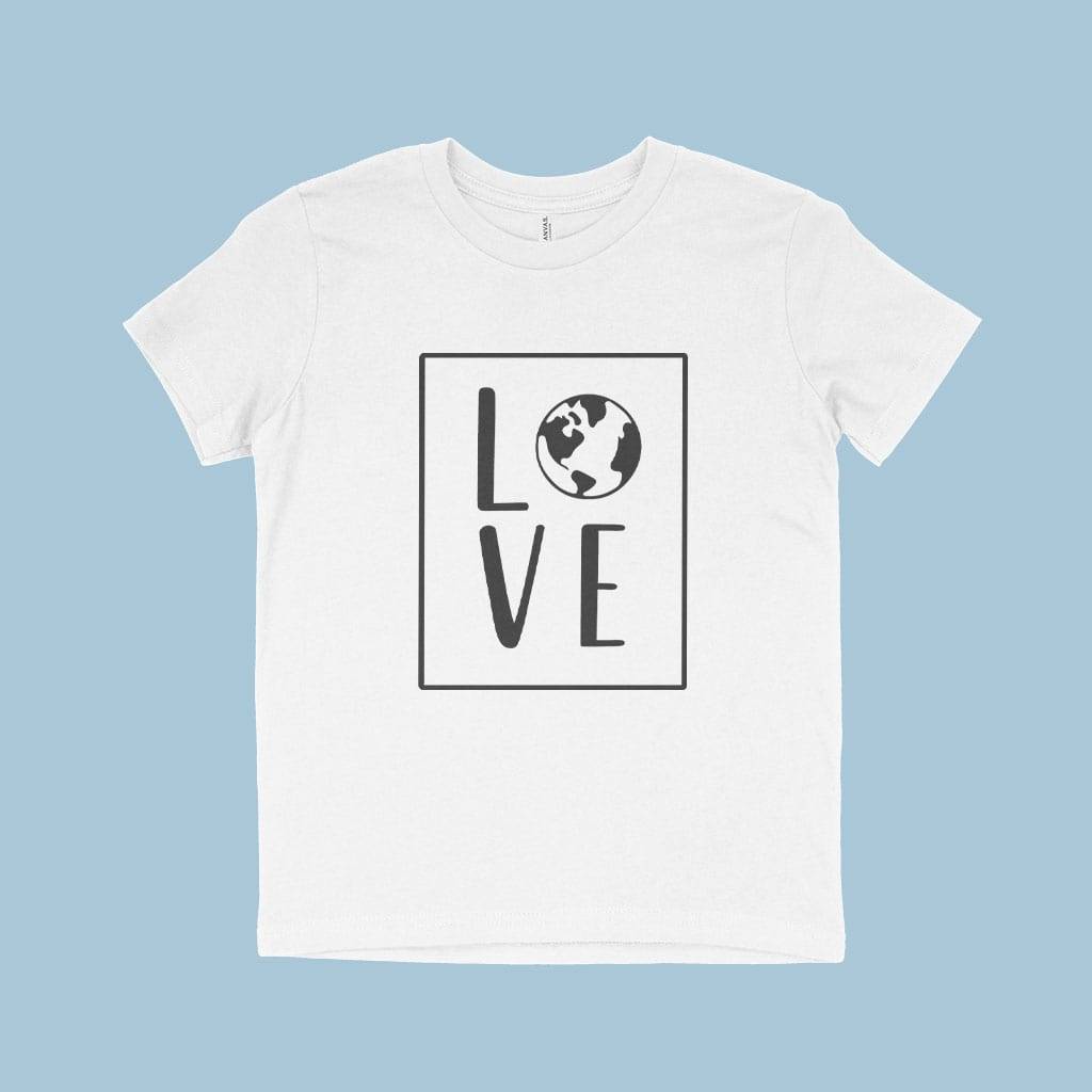 84676-5d0ea4.jpeg Love Earth Kids' Jersey T-Shirt Kids & Baby Kids' Clothing Color : White|Black|Natural