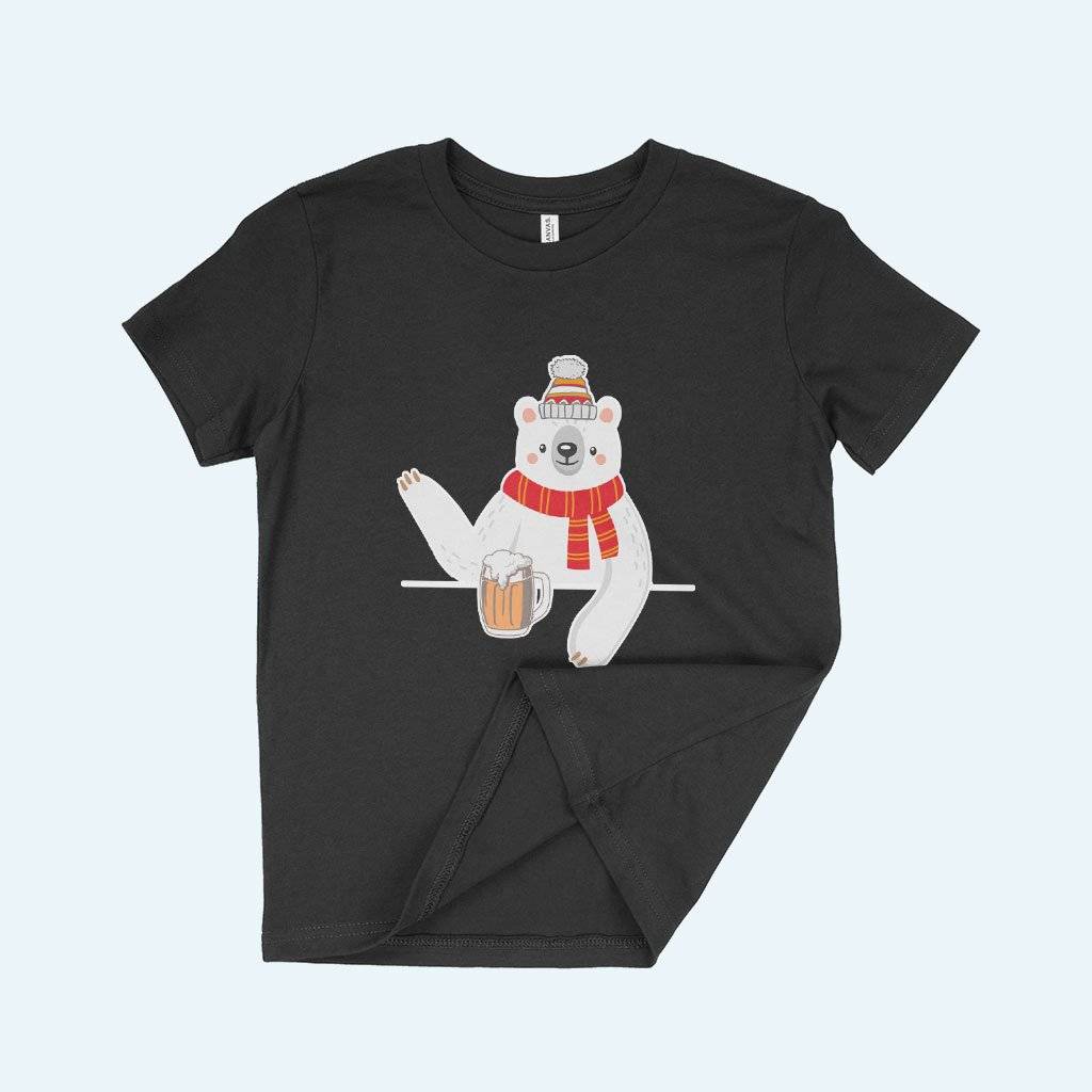 84681-775fe0.jpeg Kids' Polar Bear T-Shirt Kids & Baby Kids' Clothing Color : White|Black|Pink