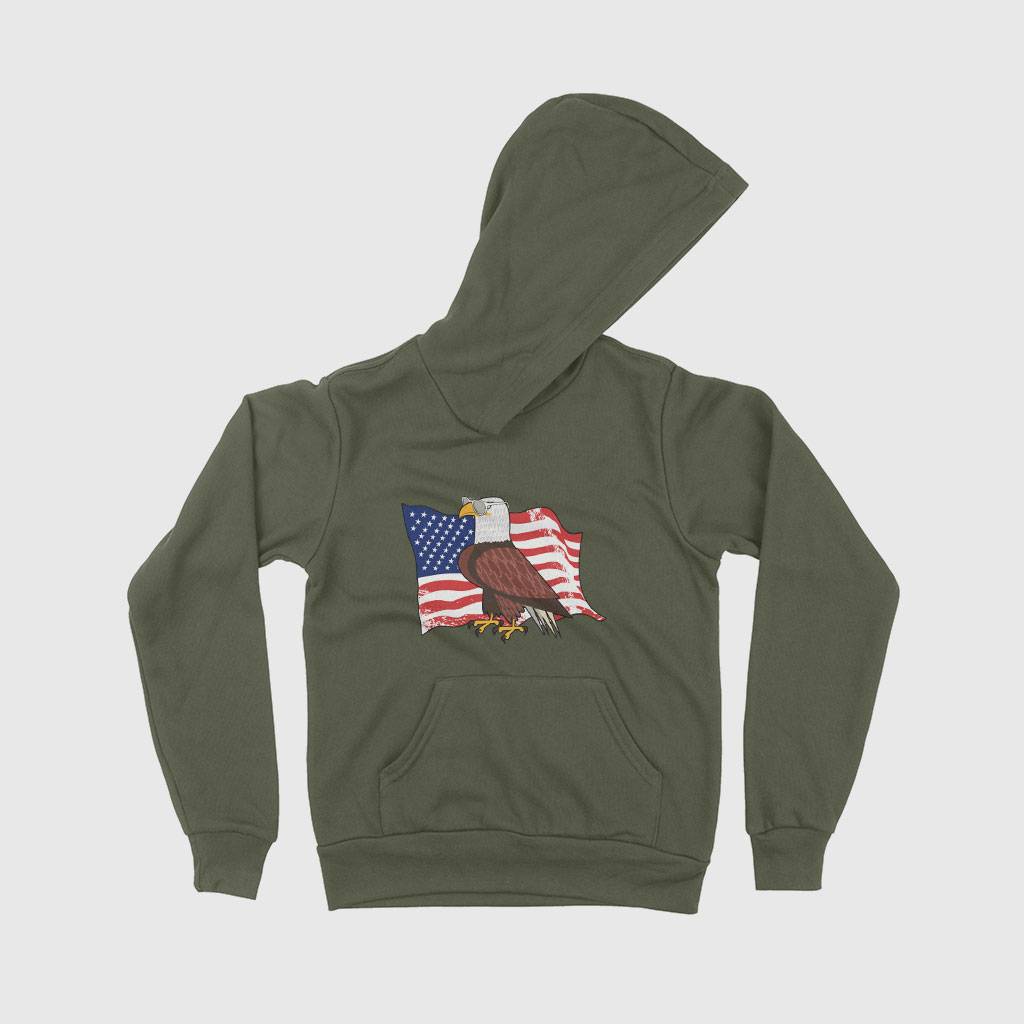 84682-54252f.jpeg Kids' Sponge Fleece Funny Patriotic Hoodie Kids & Baby Kids' Clothing Color : Mauve|Military Green|Black