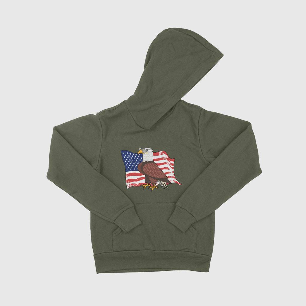 84682-d874c1.jpeg Kids' Sponge Fleece Funny Patriotic Hoodie Kids & Baby Kids' Clothing Color : Mauve|Military Green|Black