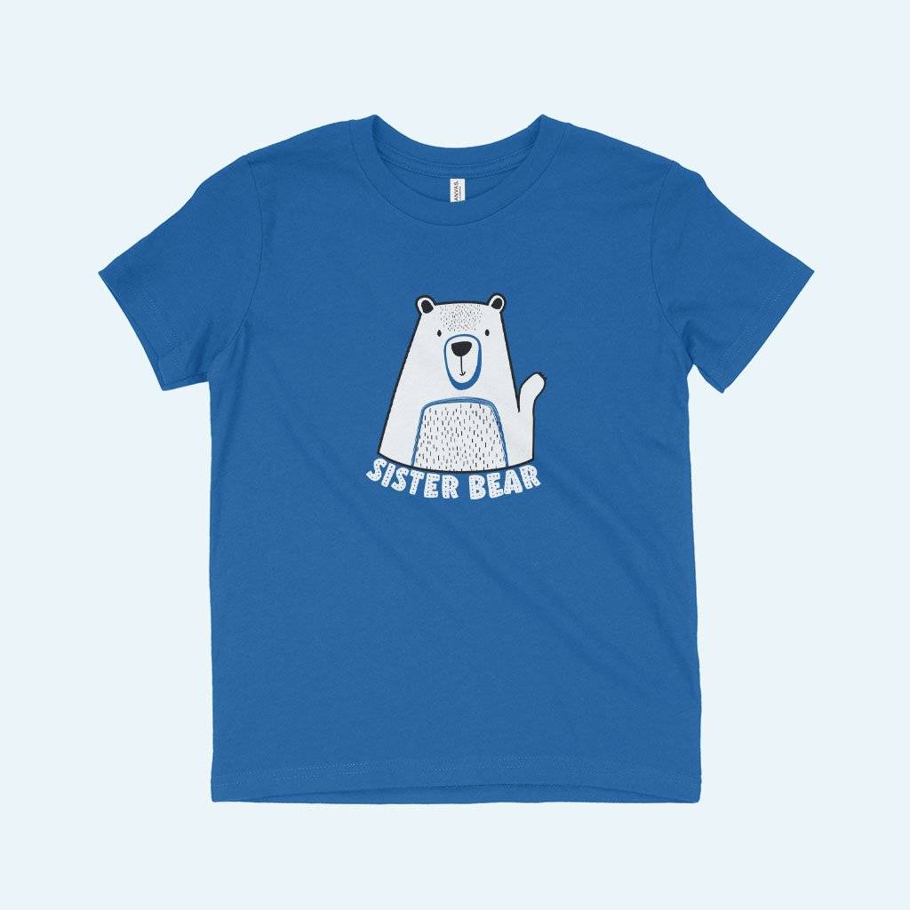 84696-34eb44.jpeg Kids' Sister Bear T-Shirt Kids & Baby Kids' Clothing Color : Pink|Natural|Columbia Blue