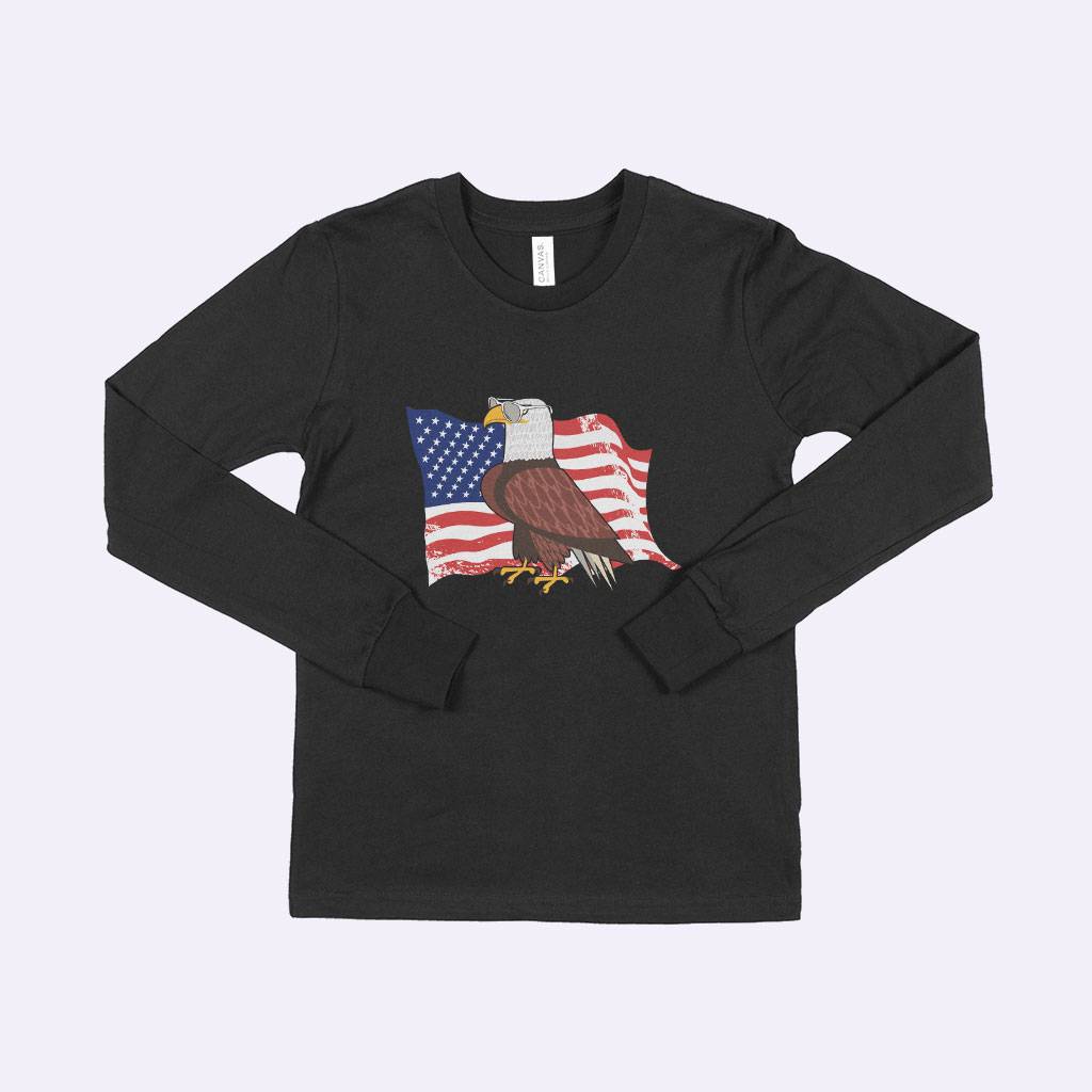 84704-d79dcc.jpeg Kids' Long Sleeve Funny Patriotic T-Shirt Kids & Baby Kids' Clothing Color : White|Dark Gray Heather|Black