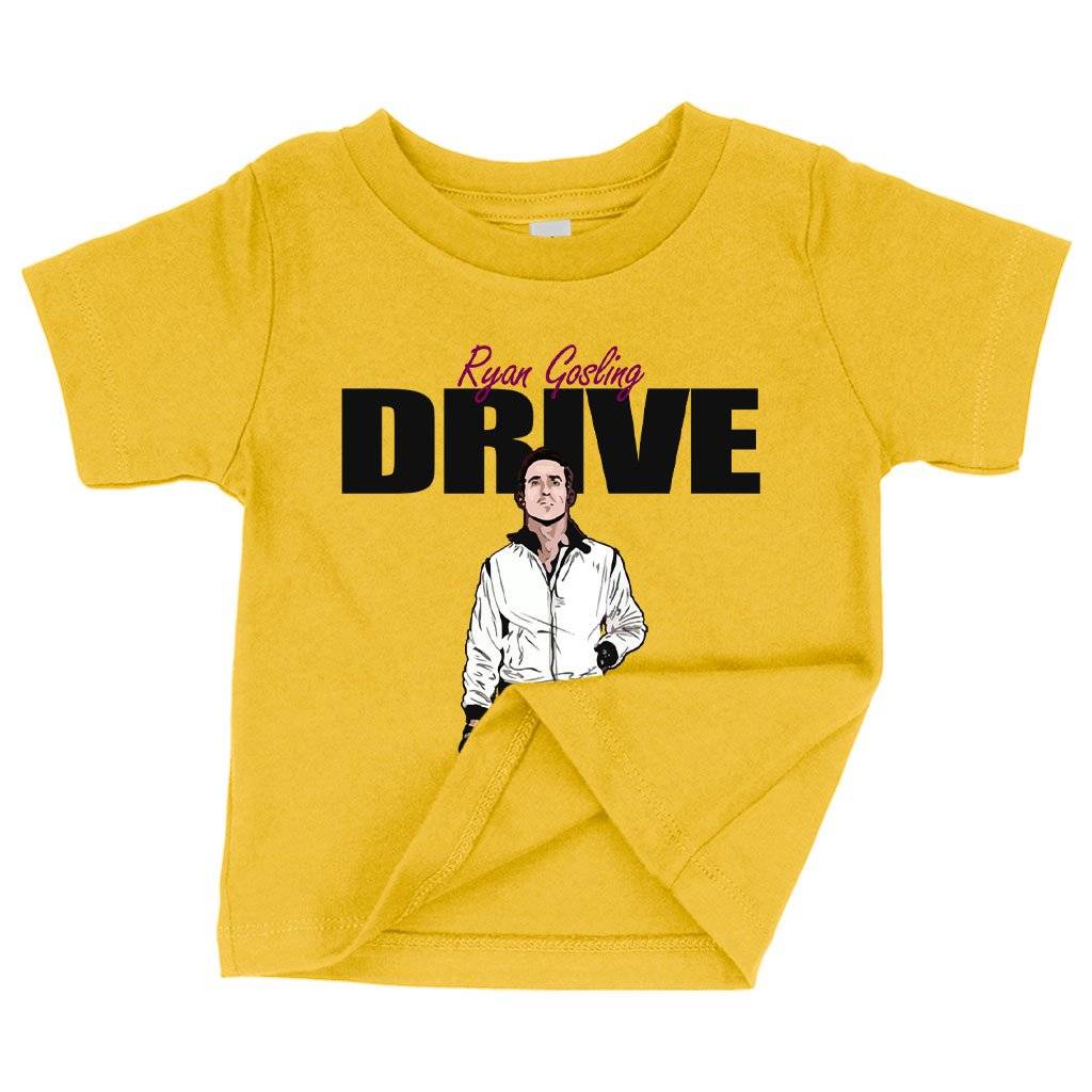 84948-b438c5.jpeg Baby Drive T-Shirt - Ryan Gosling T-Shirt Baby Clothing Kids & Baby Color : Yellow|White|Navy
