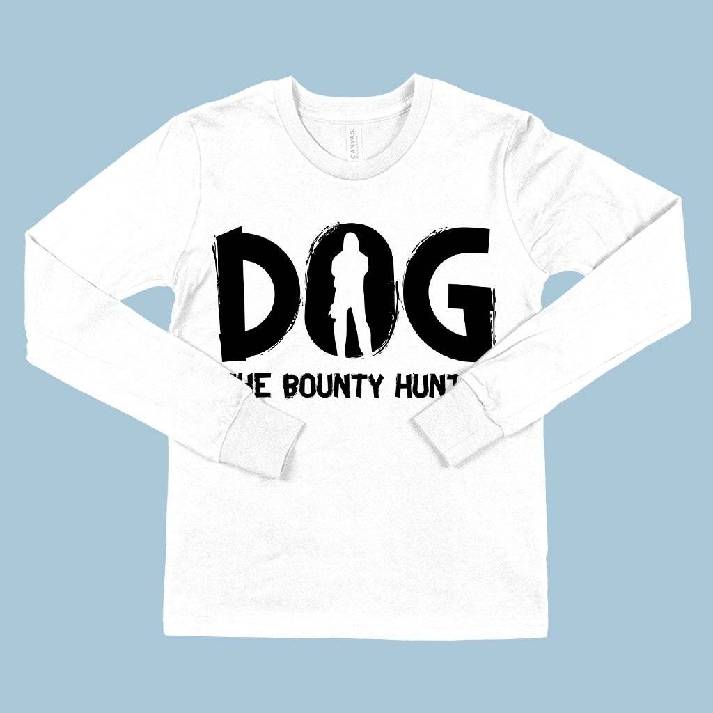 85189-25ec46.jpeg Kids' Dog the Bounty Hunter Long Sleeve T-Shirt - Bounty Hunter Apparel Kids & Baby Kids' Clothing Color : White|Heather Yellow Gold|Black