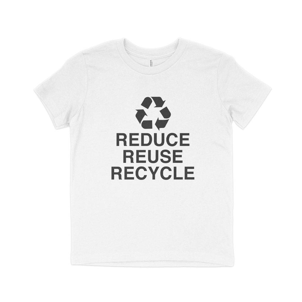 Reduce Reuse Recycle Kids’ Jersey T-Shirt