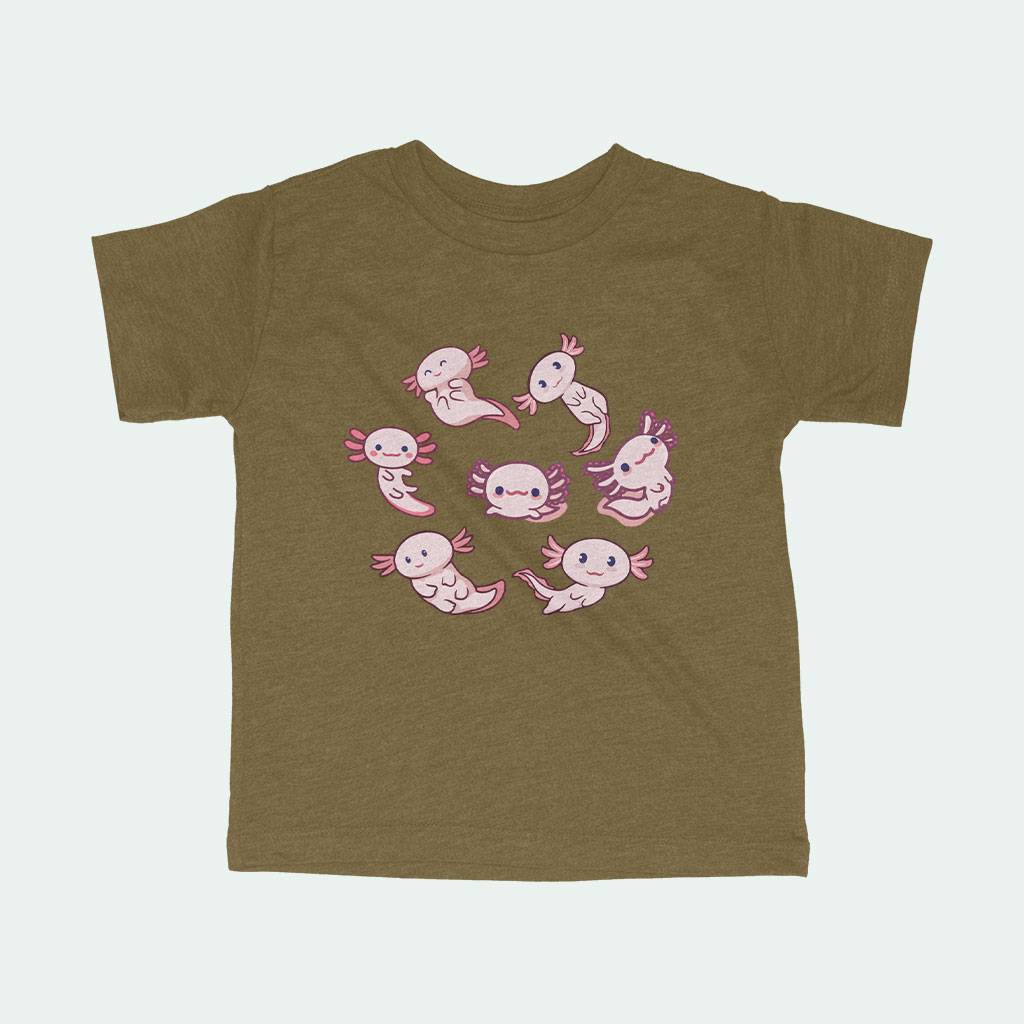 Axolotls Toddler Triblend T-Shirt Kids & Baby Toddler Clothing Axolotls Toddler Triblend T-Shirt Kids & Baby Toddler Clothing Color : Ice Blue Triblend|Peach Triblend|Olive Triblend