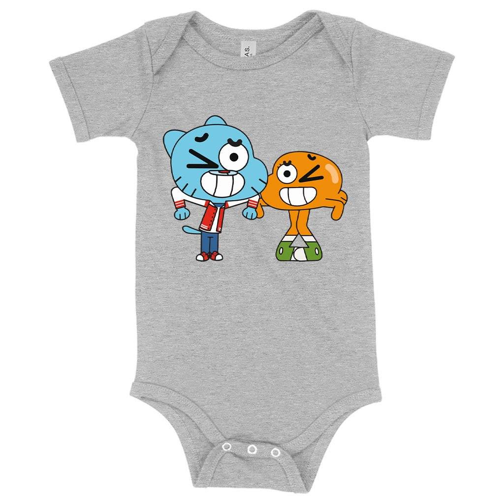 Baby Amazing World of Gumball Onesie Baby Clothing Kids & Baby Baby Amazing World of Gumball Onesie Baby Clothing Kids & Baby Color : Gray Triblend|Peach Triblend|Mauve Triblend