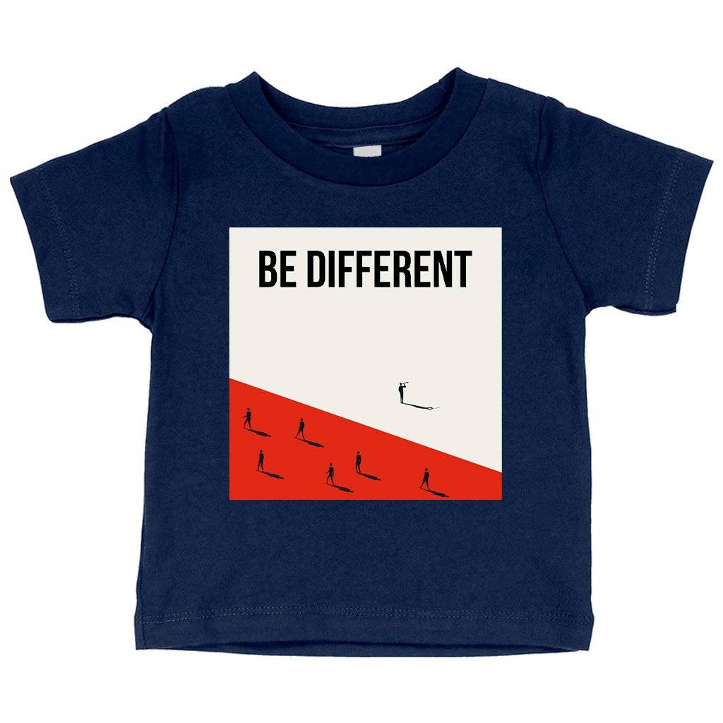 Baby Be Different T-Shirt – Printed T-Shirts Baby Clothing Kids & Baby Baby Be Different T-Shirt - Printed T-Shirts Baby Clothing Kids & Baby Color : Athletic Heather|Navy|Pink