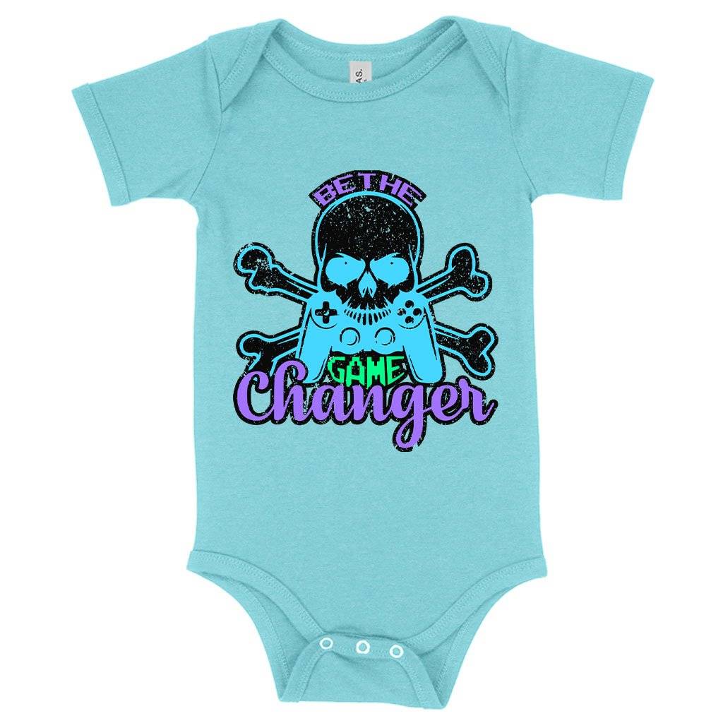 Baby Be The Game Changer Onesie – Gaming Onesies Baby Feeding Kids & Baby Baby Be The Game Changer Onesie - Gaming Onesies Baby Feeding Kids & Baby Color : Peach Triblend|Ice Blue Triblend|Gray Triblend