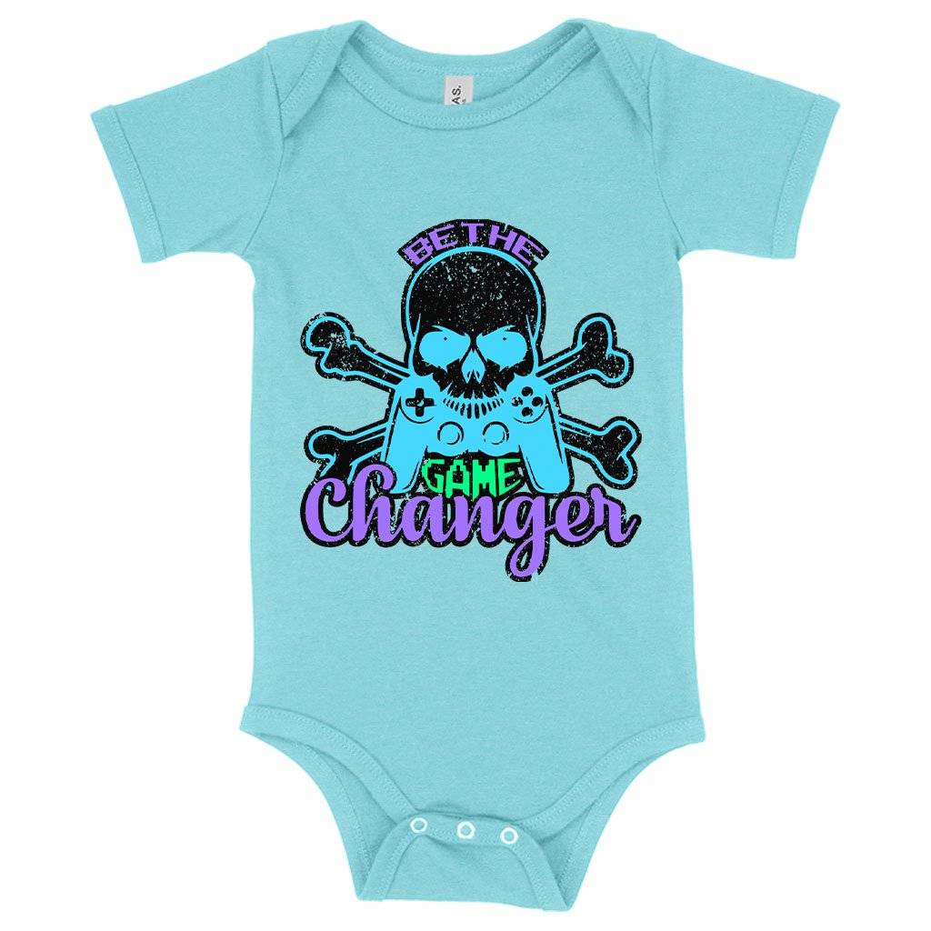 Baby Be The Game Changer Onesie – Gaming Onesies Baby Feeding Kids & Baby Baby Be The Game Changer Onesie - Gaming Onesies Baby Feeding Kids & Baby Color : Peach Triblend|Ice Blue Triblend|Gray Triblend