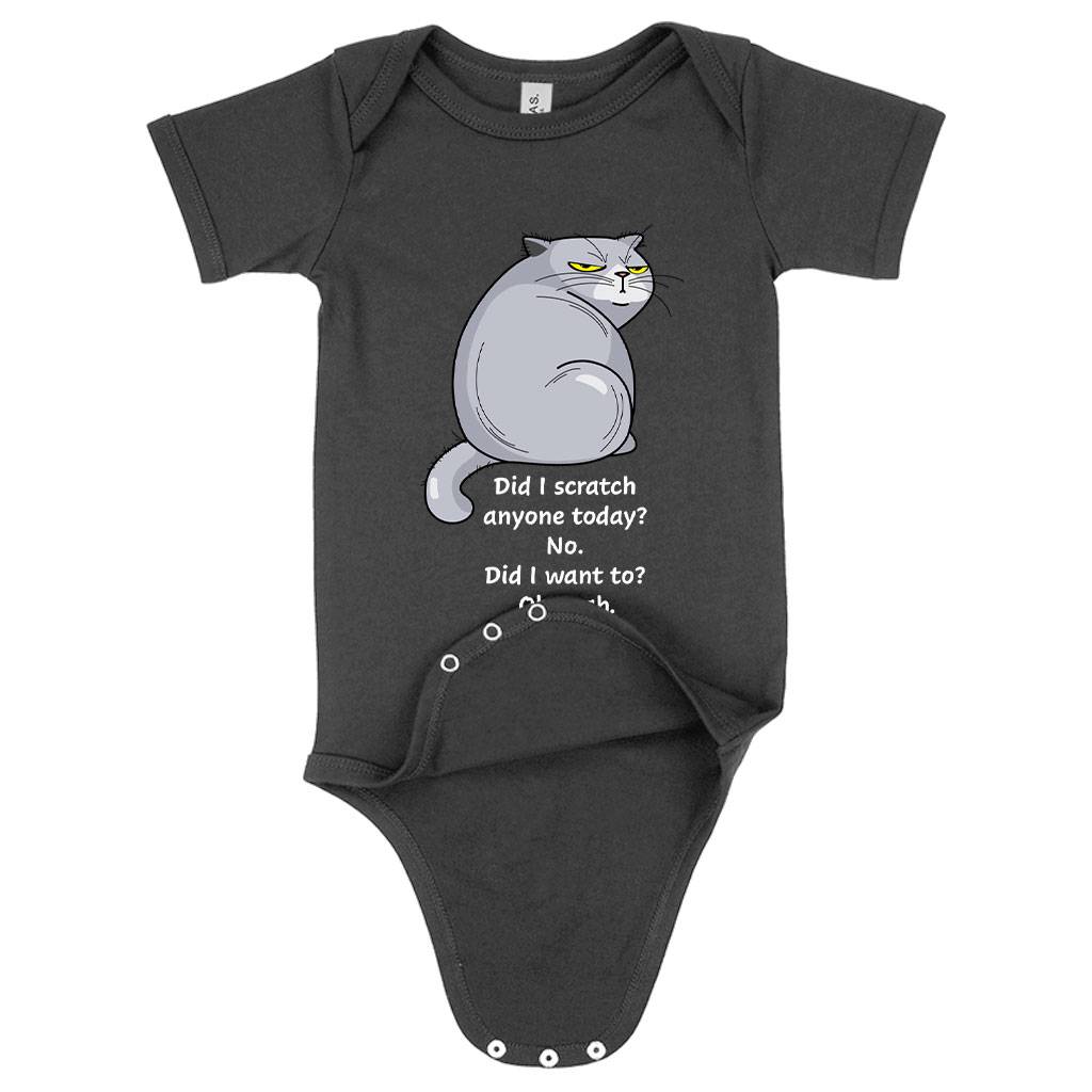 Baby Did I Scratch Anyone Today Funny Cat Onesie – Funny Baby Onesie Baby Clothing Kids & Baby Baby Did I Scratch Anyone Today Funny Cat Onesie - Funny Baby Onesie Baby Clothing Kids & Baby Color : Heather Dust|Heather Columbia Blue|Asphalt