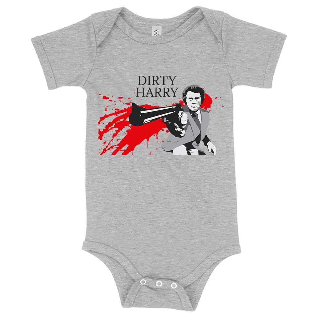 Baby Dirty Harry Onesie – Dirty Harry Gifts Baby Clothing Kids & Baby Baby Dirty Harry Onesie - Dirty Harry Gifts Baby Clothing Kids & Baby Color : Peach Triblend|Ice Blue Triblend|Gray Triblend
