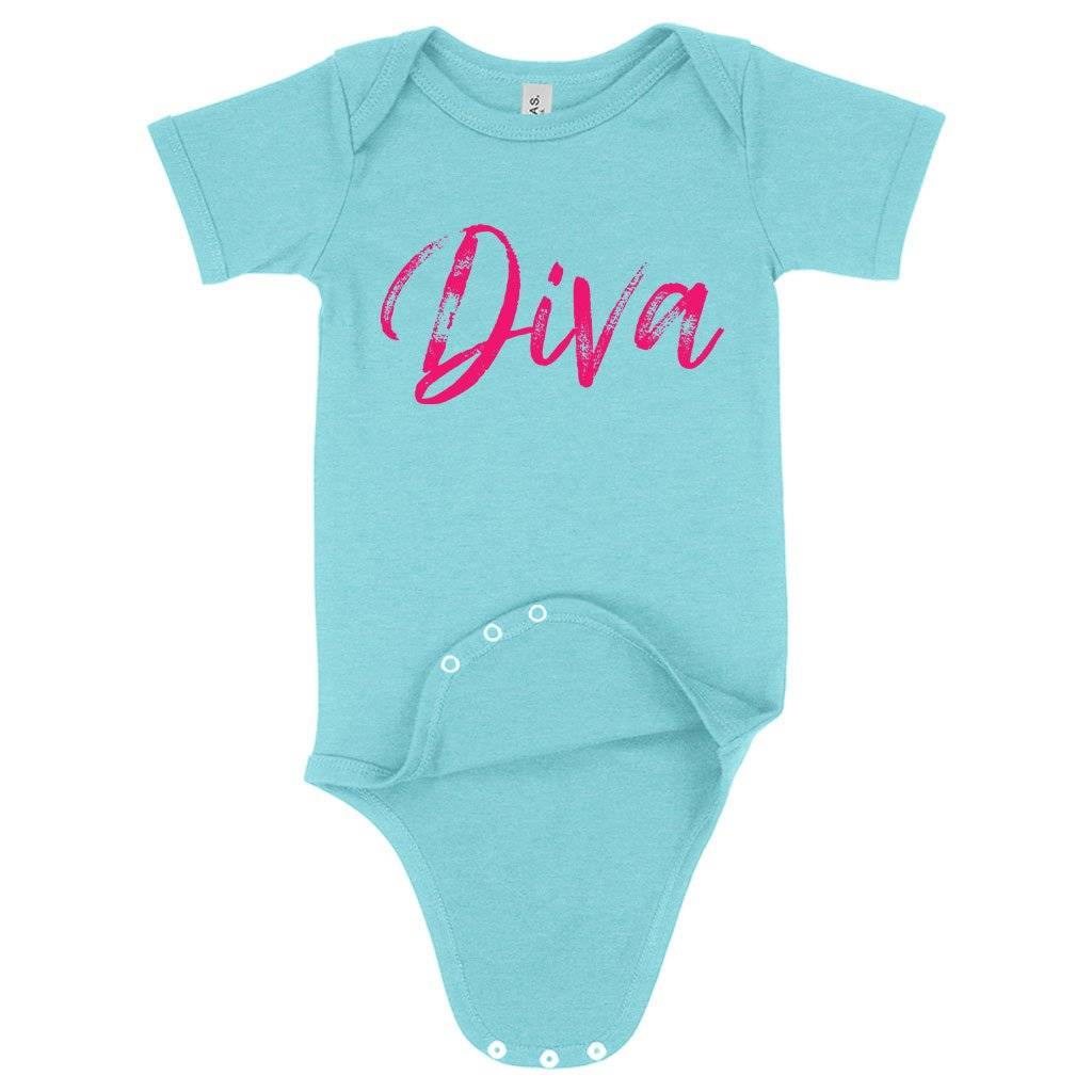 Baby Diva Onesie – Diva Apparel – Diva Apparel Baby Clothing Kids & Baby Baby Diva Onesie - Diva Apparel - Diva Apparel Baby Clothing Kids & Baby Color : Gray Triblend|Peach Triblend|Ice Blue Triblend