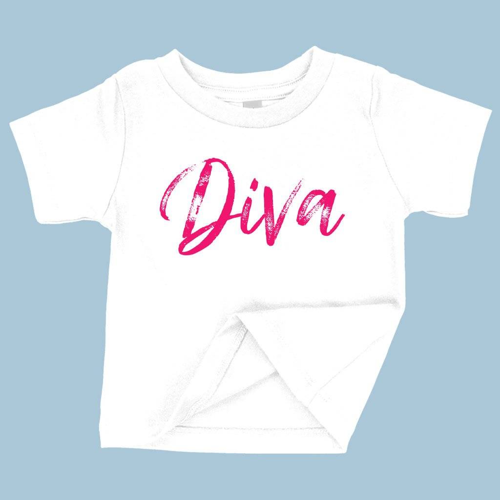 Baby Diva T-Shirt – Diva Apparel Baby Clothing Kids & Baby Baby Diva T-Shirt - Diva Apparel Baby Clothing Kids & Baby Color : Yellow|White|Navy