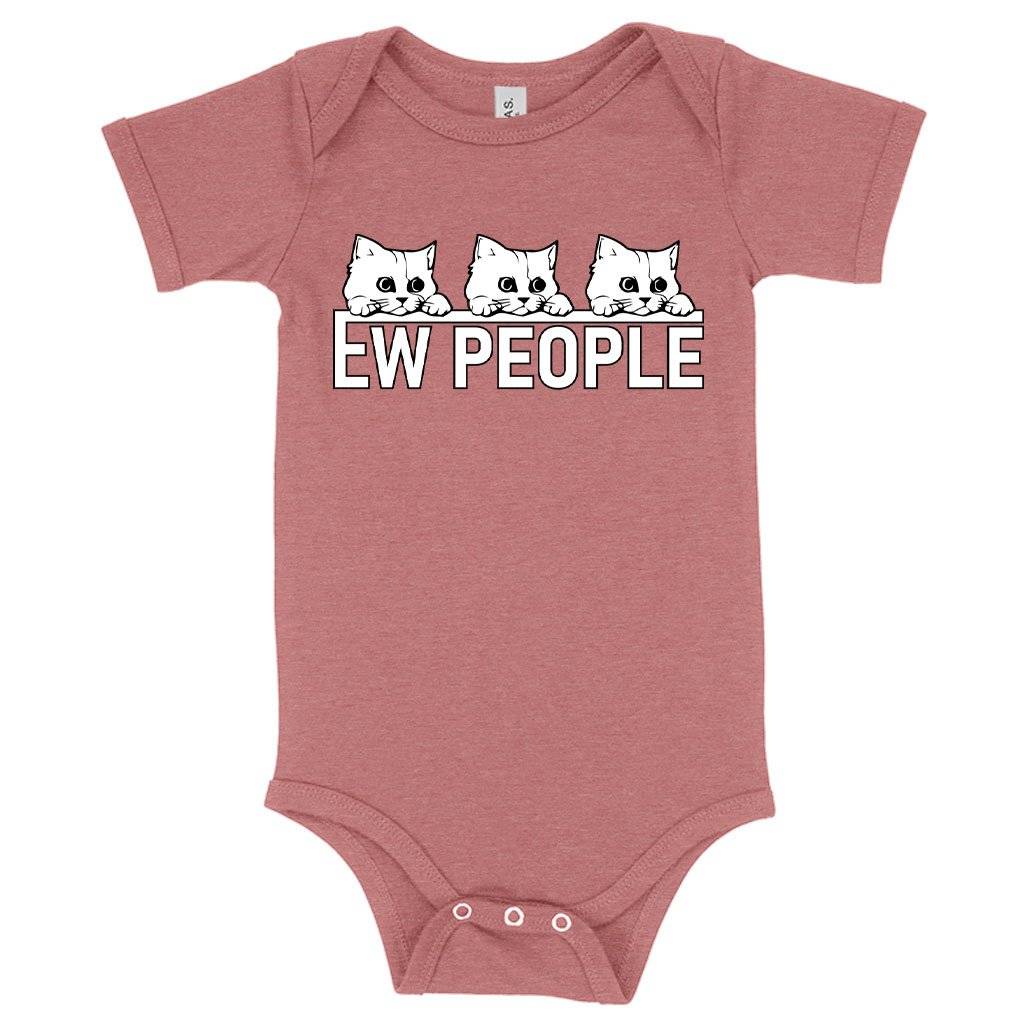 Baby Ew People Onesie – Sarcasm Onesie Baby Clothing Kids & Baby Baby Ew People Onesie - Sarcasm Onesie Baby Clothing Kids & Baby Color : Peach Triblend|Ice Blue Triblend|Mauve Triblend