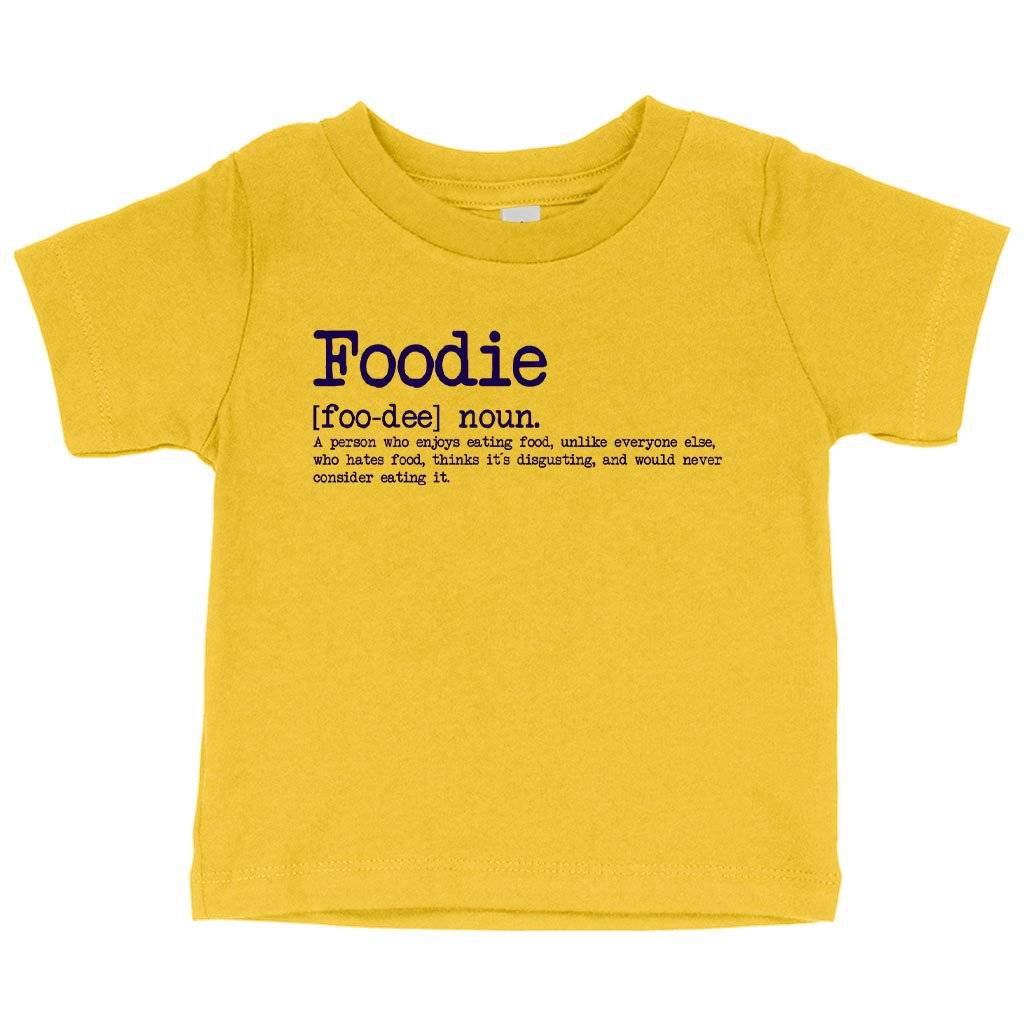 Baby Foodie T-Shirt – Funny Food T-Shirts Baby Clothing Kids & Baby Baby Foodie T-Shirt - Funny Food T-Shirts Baby Clothing Kids & Baby Color : White|Navy|Yellow