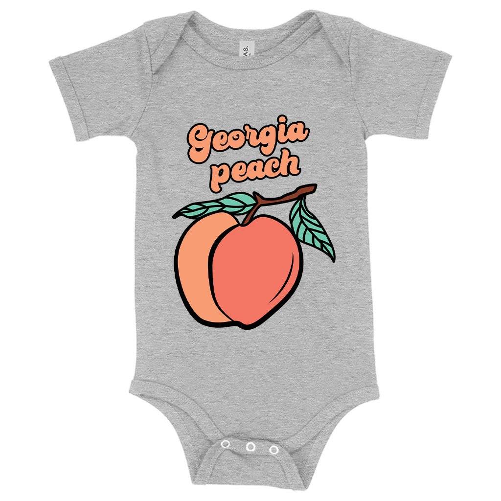 Baby Georgia Peach Onesie – Peach State Onesies Baby Feeding Kids & Baby Baby Georgia Peach Onesie - Peach State Onesies Baby Feeding Kids & Baby Color : Gray Triblend|Ice Blue Triblend|Peach Triblend