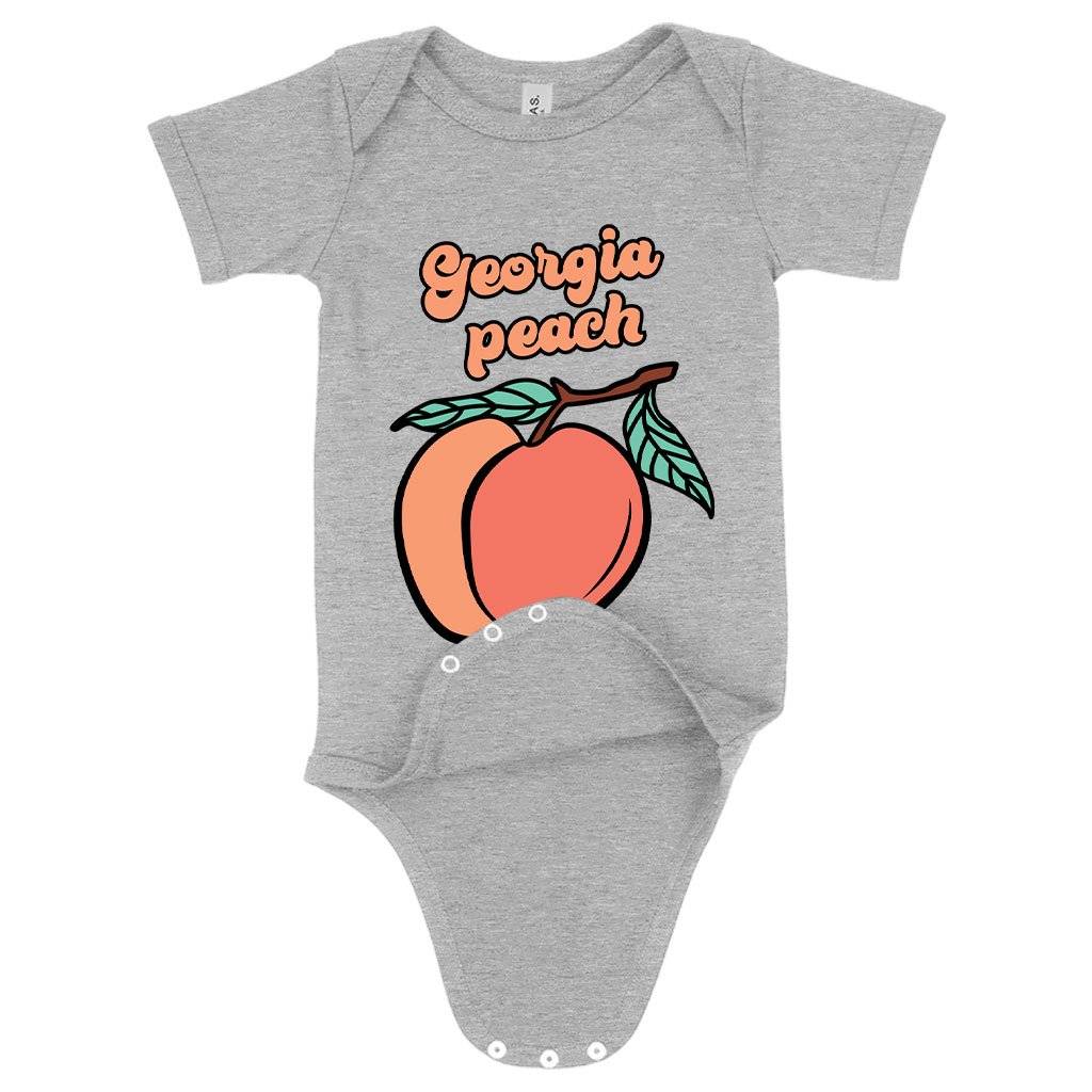 Baby Georgia Peach Onesie – Peach State Onesies Baby Feeding Kids & Baby Baby Georgia Peach Onesie - Peach State Onesies Baby Feeding Kids & Baby Color : Gray Triblend|Ice Blue Triblend|Peach Triblend