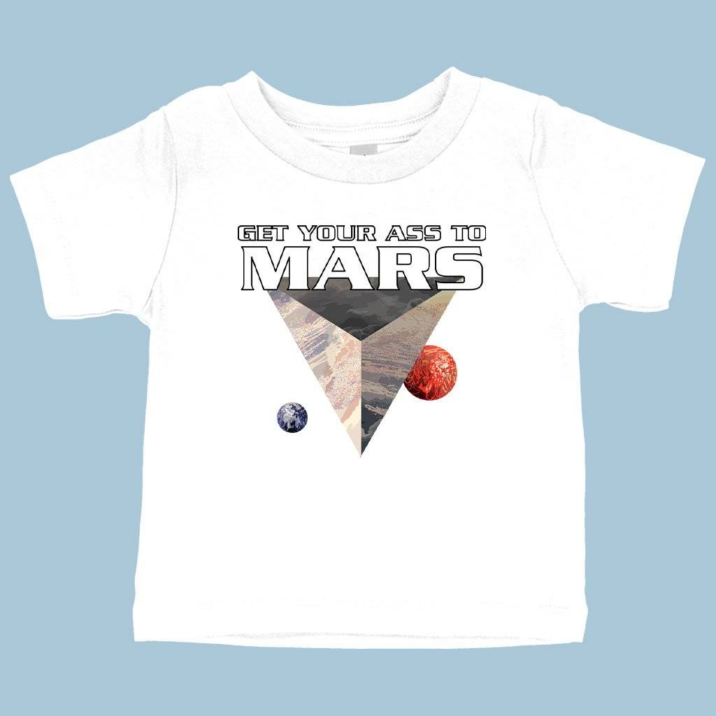Baby Get Your Ass to Mars T-Shirt – Total Recall T-Shirt Baby Clothing Kids & Baby Baby Get Your Ass to Mars T-Shirt - Total Recall T-Shirt Baby Clothing Kids & Baby Color : Yellow|Navy|White