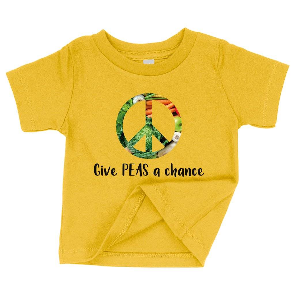 Baby Give Peas a Chance Funny Vegan T-Shirt – Vegan Print T-Shirt – Vegetarian Funny T-Shirts Baby Clothing Kids & Baby Baby Give Peas a Chance Funny Vegan T-Shirt - Vegan Print T-Shirt - Vegetarian Funny T-Shirts Baby Clothing Kids & Baby Color : Yellow|White|Navy
