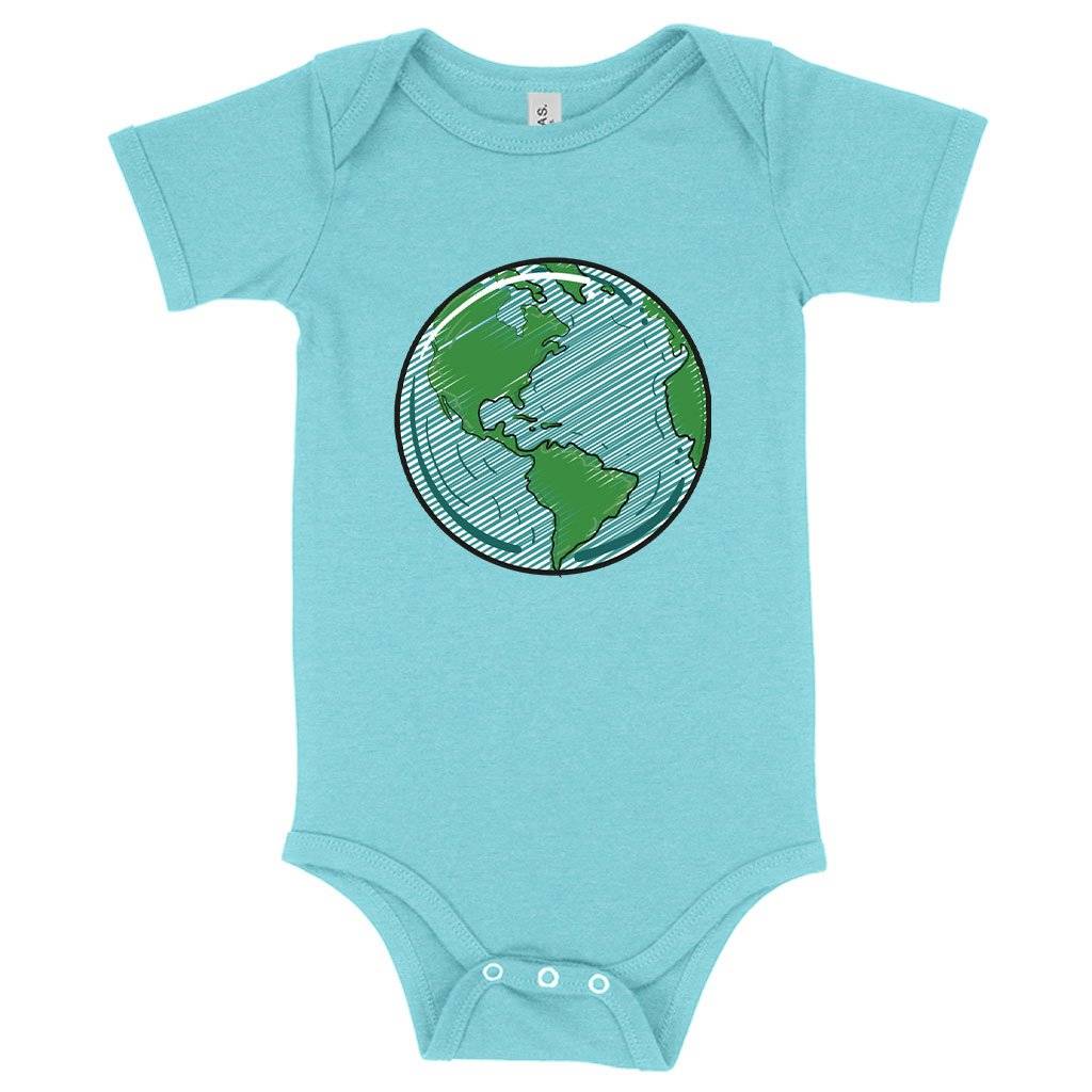 Baby Globe Onesie – America Onesie Baby Clothing Kids & Baby Baby Globe Onesie - America Onesie Baby Clothing Kids & Baby Color : Peach Triblend|Gray Triblend|Ice Blue Triblend