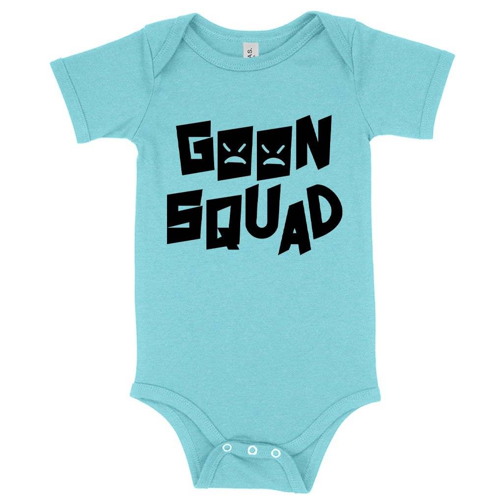 Baby Goon Squad Onesie – Funny Onesie Baby Clothing Kids & Baby Baby Goon Squad Onesie - Funny Onesie Baby Clothing Kids & Baby Color : Peach Triblend|Gray Triblend|Ice Blue Triblend