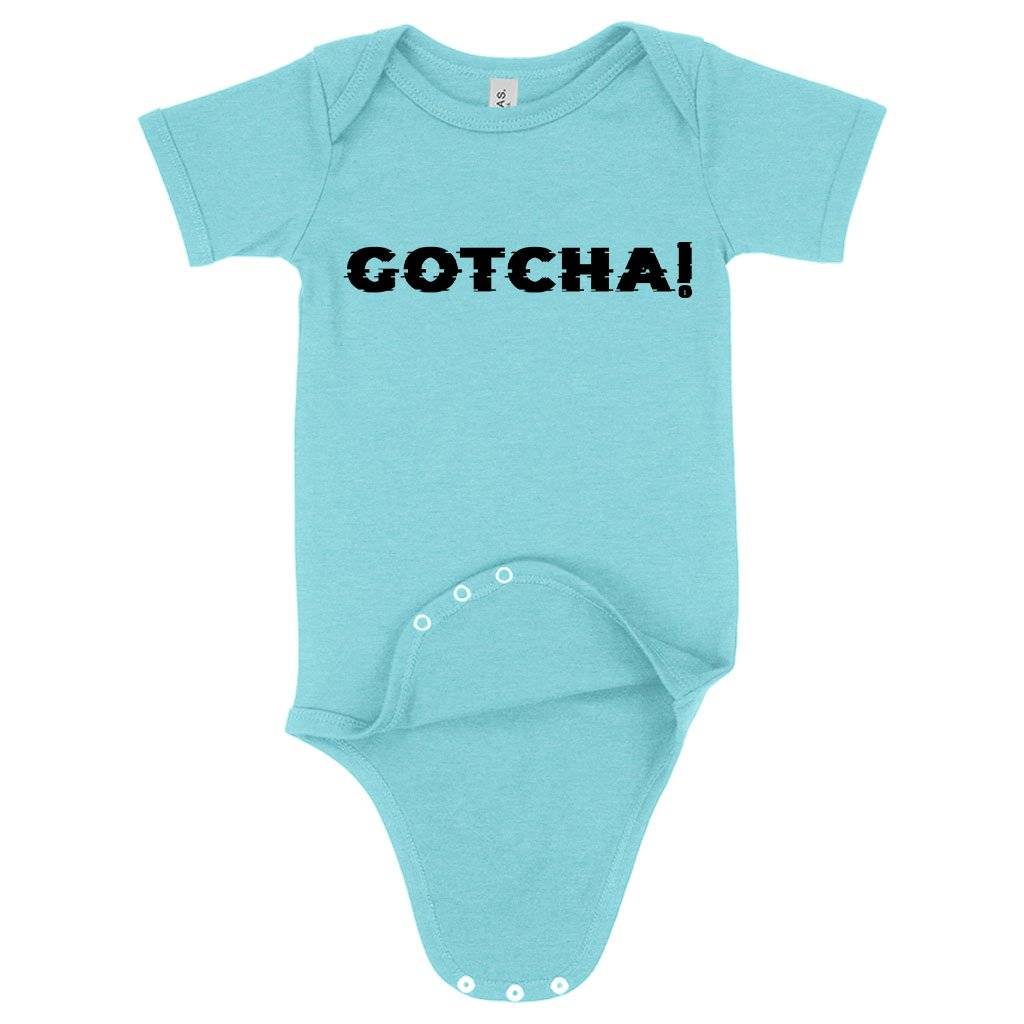 Baby Gotcha Onesie – Graphic Onesie Baby Clothing Kids & Baby Baby Gotcha Onesie - Graphic Onesie Baby Clothing Kids & Baby Color : Peach Triblend|Mauve Triblend|Ice Blue Triblend