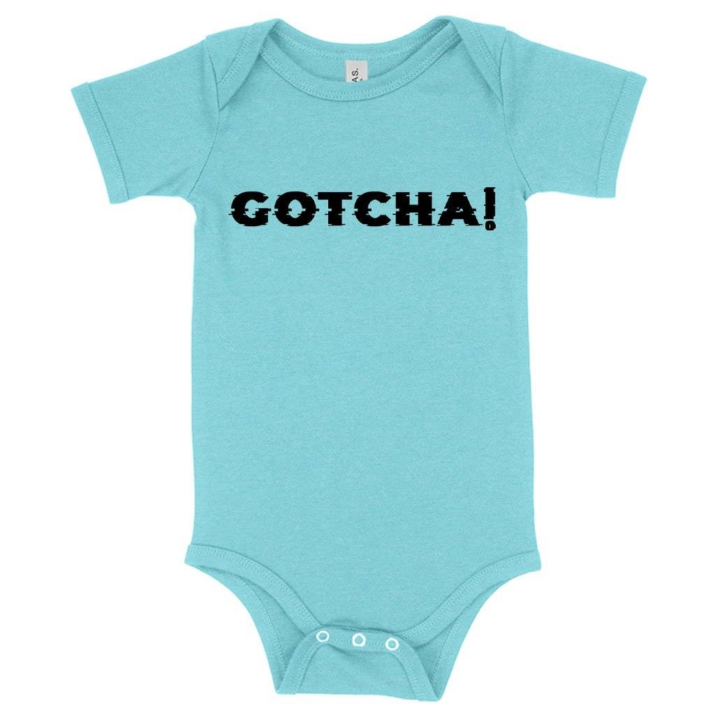 Baby Gotcha Onesie – Graphic Onesie Baby Clothing Kids & Baby Baby Gotcha Onesie - Graphic Onesie Baby Clothing Kids & Baby Color : Peach Triblend|Mauve Triblend|Ice Blue Triblend