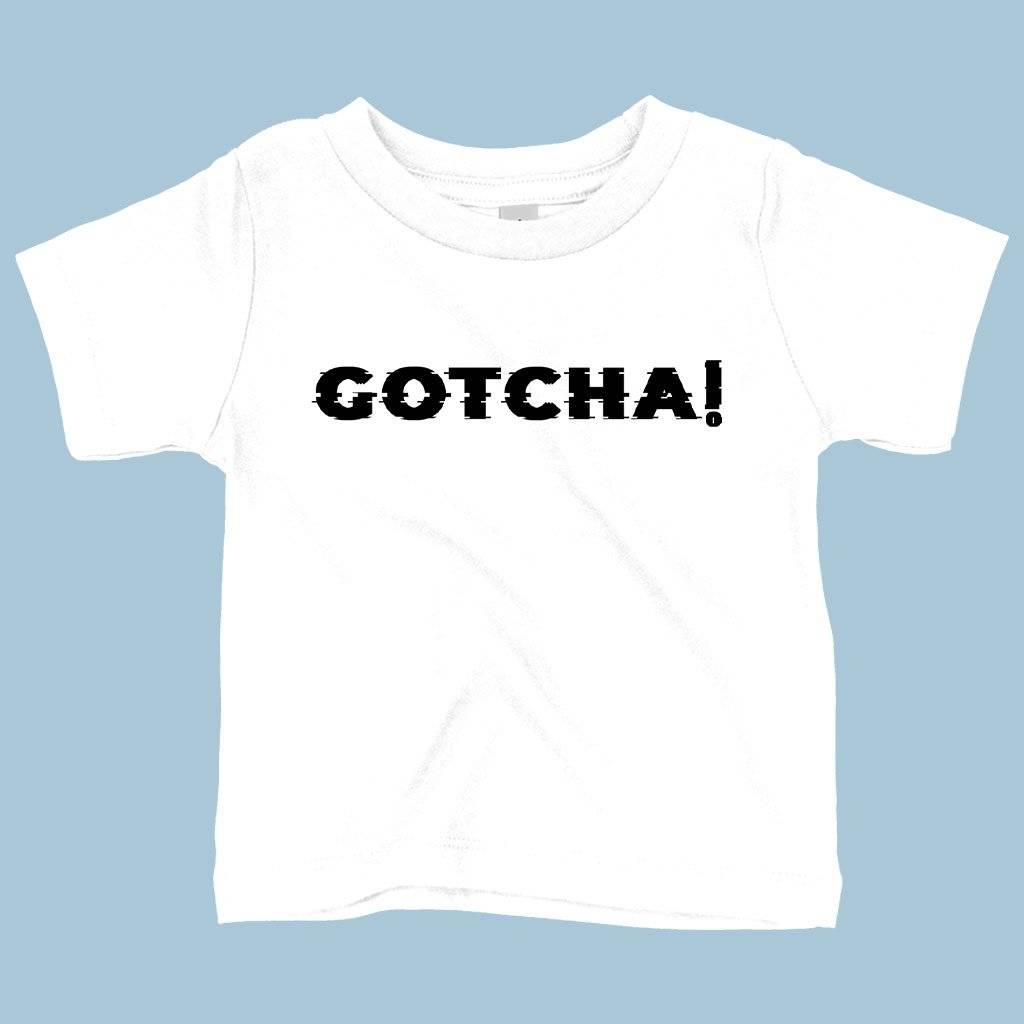 Baby Gotcha T-Shirt – Graphic T-Shirt Baby Clothing Kids & Baby Baby Gotcha T-Shirt - Graphic T-Shirt Baby Clothing Kids & Baby Color : Heather Columbia Blue|Navy|White