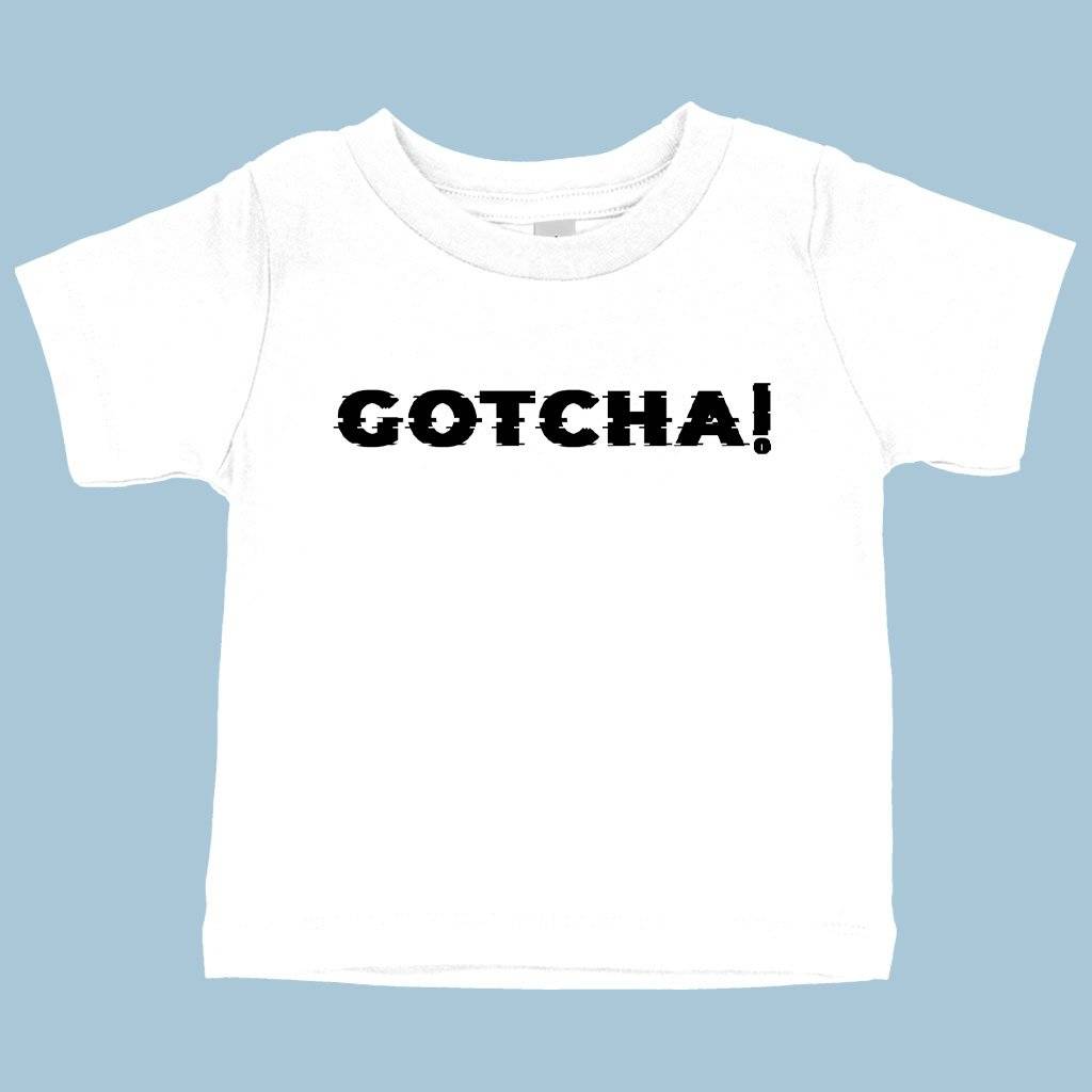 Baby Gotcha T-Shirt – Graphic T-Shirt Baby Clothing Kids & Baby Baby Gotcha T-Shirt - Graphic T-Shirt Baby Clothing Kids & Baby Color : Heather Columbia Blue|Navy|White