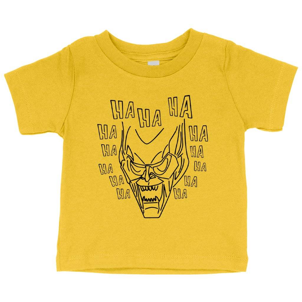 Baby Green Goblin T-Shirt – Comic Book T-Shirts Baby Clothing Kids & Baby Baby Green Goblin T-Shirt - Comic Book T-Shirts Baby Clothing Kids & Baby Color : Yellow|White|Navy