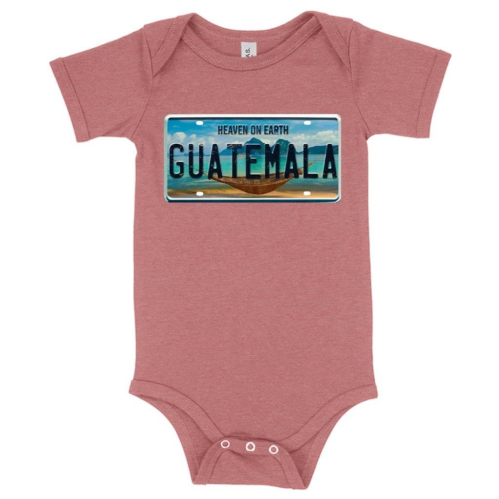 Baby Guatemala Trip Onesie Baby Feeding Kids & Baby Baby Guatemala Trip Onesie Baby Feeding Kids & Baby Color : Mauve Triblend|Peach Triblend|Ice Blue Triblend