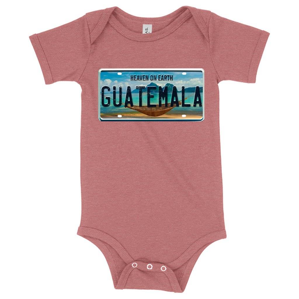 Baby Guatemala Trip Onesie Baby Feeding Kids & Baby Baby Guatemala Trip Onesie Baby Feeding Kids & Baby Color : Mauve Triblend|Peach Triblend|Ice Blue Triblend