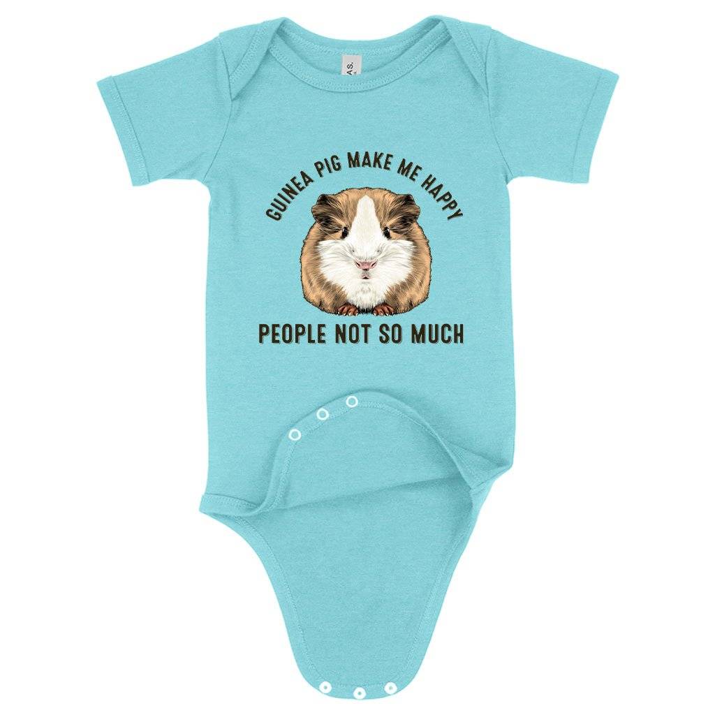 Baby Guinea Pig Make me Happy Onesie – Guinea Onesie – Funny Animal Onesie Baby Clothing Kids & Baby Baby Guinea Pig Make me Happy Onesie - Guinea Onesie - Funny Animal Onesie Baby Clothing Kids & Baby Color : Peach Triblend|Gray Triblend|Ice Blue Triblend