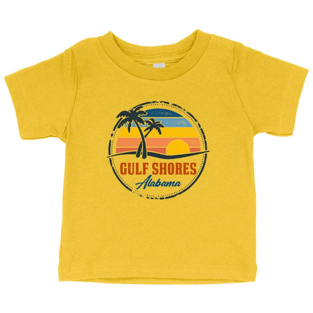 Baby Gulf Shores T-Shirt – Alabama T-Shirt Baby Clothing Kids & Baby Baby Gulf Shores T-Shirt - Alabama T-Shirt Baby Clothing Kids & Baby Color : Yellow|Navy|Heather Columbia Blue