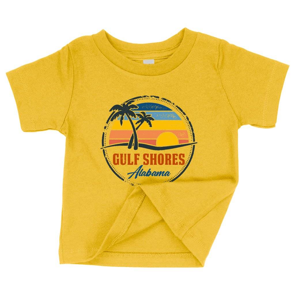 Baby Gulf Shores T-Shirt – Alabama T-Shirt Baby Clothing Kids & Baby Baby Gulf Shores T-Shirt - Alabama T-Shirt Baby Clothing Kids & Baby Color : Yellow|Navy|Heather Columbia Blue