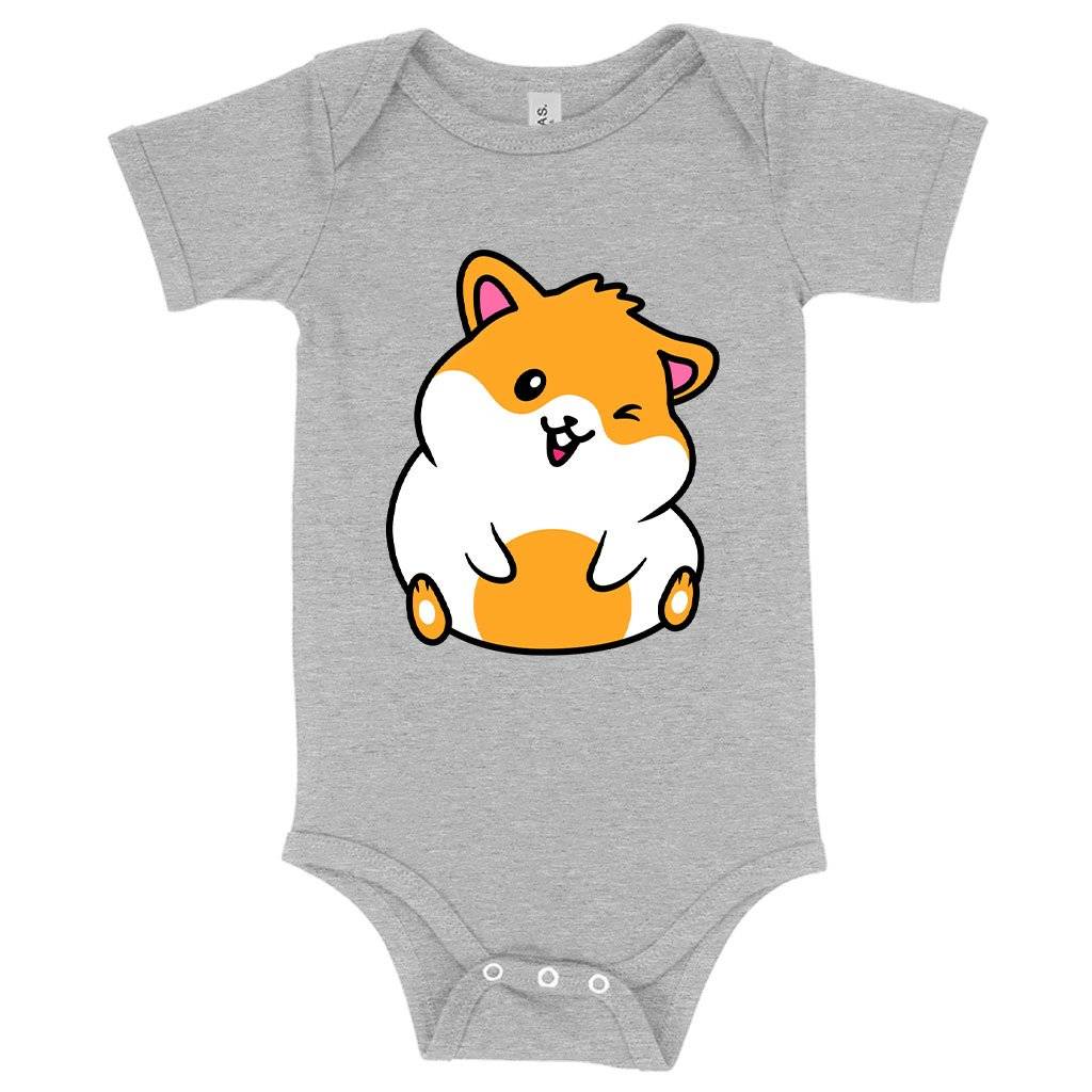 Baby Hamster Onesie – Funny Animal Onesie Baby Feeding Kids & Baby Baby Hamster Onesie - Funny Animal Onesie Baby Feeding Kids & Baby Color : Gray Triblend|Peach Triblend|Ice Blue Triblend