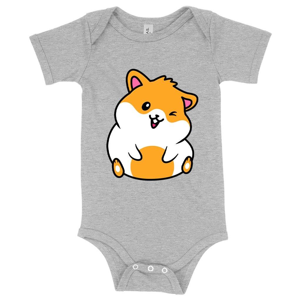 Baby Hamster Onesie – Funny Animal Onesie Baby Feeding Kids & Baby Baby Hamster Onesie - Funny Animal Onesie Baby Feeding Kids & Baby Color : Gray Triblend|Peach Triblend|Ice Blue Triblend