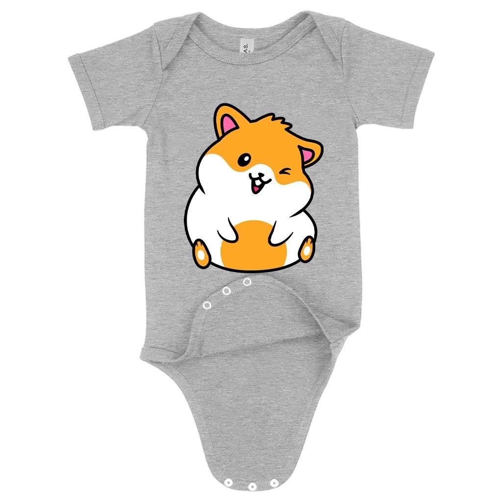 Baby Hamster Onesie – Funny Animal Onesie Baby Feeding Kids & Baby Baby Hamster Onesie - Funny Animal Onesie Baby Feeding Kids & Baby Color : Gray Triblend|Peach Triblend|Ice Blue Triblend
