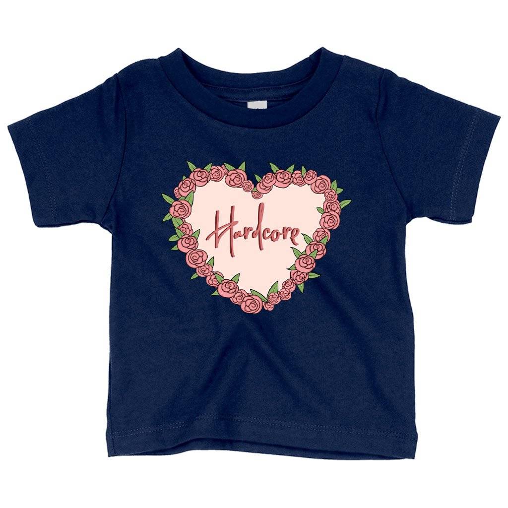 Baby Hardcore T-Shirt – Heart T-Shirt Baby Clothing Kids & Baby Baby Hardcore T-Shirt - Heart T-Shirt Baby Clothing Kids & Baby Color : Pink|White|Navy