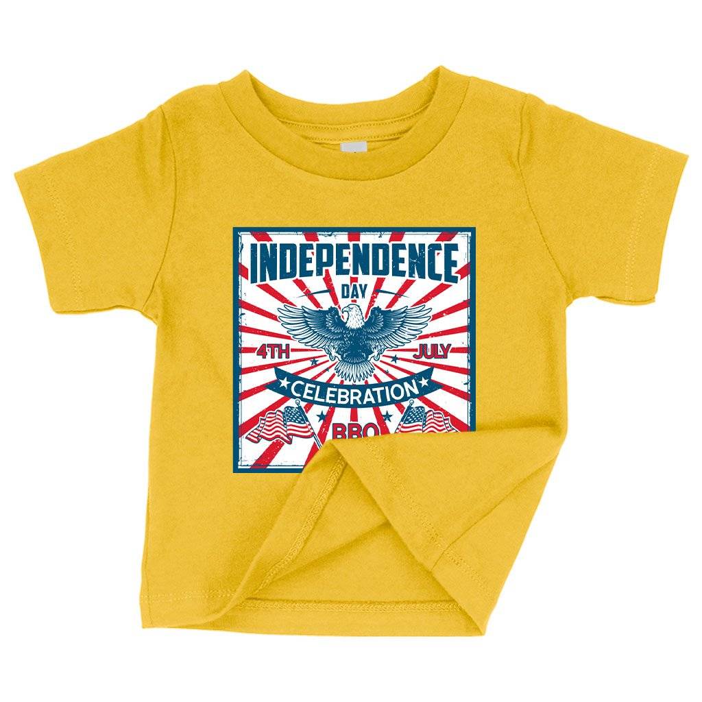 Baby Independence Day Celebration T-Shirt – Vintage Independence Day T-Shirt – Patriotic T-Shirt Baby Clothing Kids & Baby Baby Independence Day Celebration T-Shirt - Vintage Independence Day T-Shirt - Patriotic T-Shirt Baby Clothing Kids & Baby Color : Yellow|Heather Columbia Blue|Navy
