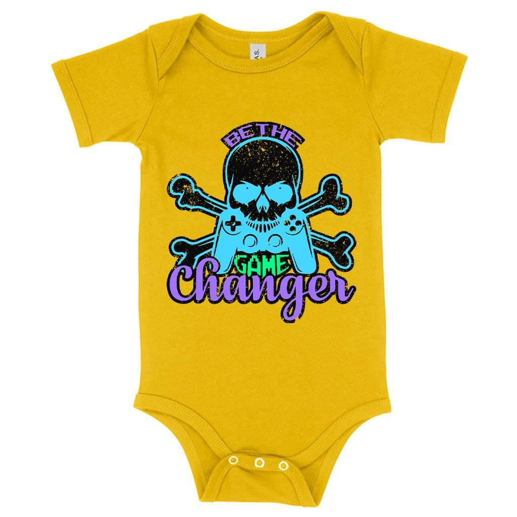 Baby Jersey Be The Game Changer Onesie – Gaming Onesies Baby Feeding Kids & Baby Baby Jersey Be The Game Changer Onesie - Gaming Onesies Baby Feeding Kids & Baby Color : Heather Columbia Blue|Yellow|Pink