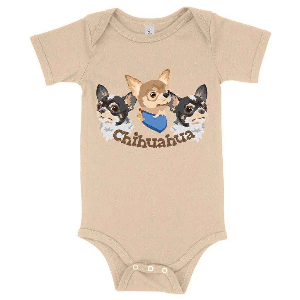 Baby Jersey Chihuahua Onesie – Dog Print Onesie – Dog Themed Onesies Baby Clothing Kids & Baby Baby Jersey Chihuahua Onesie - Dog Print Onesie - Dog Themed Onesies Baby Clothing Kids & Baby Color : Heather Dust|Asphalt|White