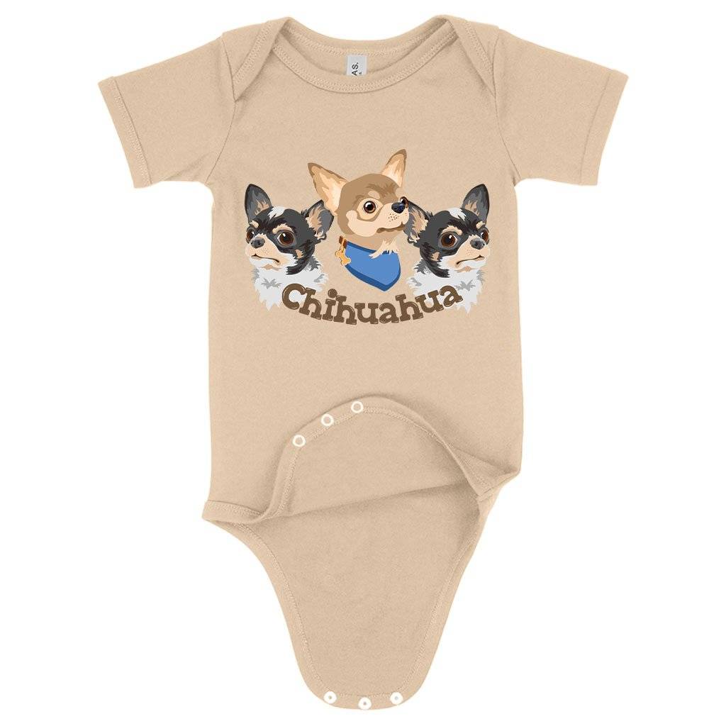 Baby Jersey Chihuahua Onesie – Dog Print Onesie – Dog Themed Onesies Baby Clothing Kids & Baby Baby Jersey Chihuahua Onesie - Dog Print Onesie - Dog Themed Onesies Baby Clothing Kids & Baby Color : Heather Dust|Asphalt|White