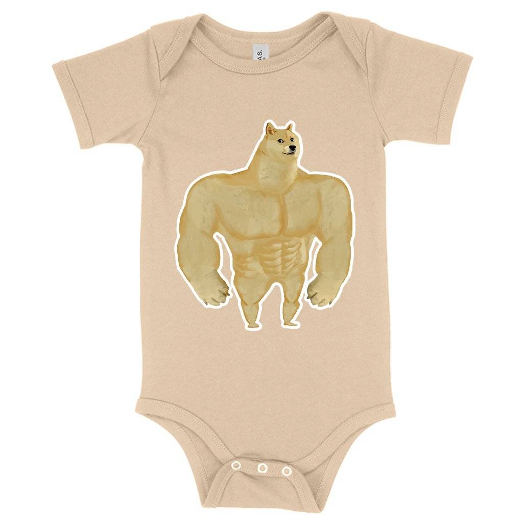 Baby Jersey Doge Onesie – Meme Onesie Baby Clothing Kids & Baby Baby Jersey Doge Onesie - Meme Onesie Baby Clothing Kids & Baby Color : White|Asphalt|Heather Dust