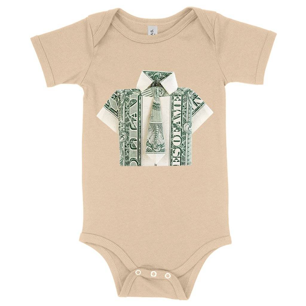 Baby Jersey Dollar Origami Onesie – Money Origami Baby Clothing Kids & Baby Baby Jersey Dollar Origami Onesie - Money Origami Baby Clothing Kids & Baby Color : Pink|Heather Dust|White